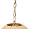 Hello Honey® 16" Coastal Pendant Lamp with Natural Paper Rope Shades, Fringe Detail and Iron Base